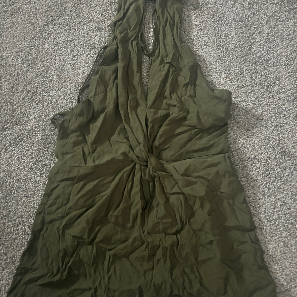 Honey Belle Olive Green Top